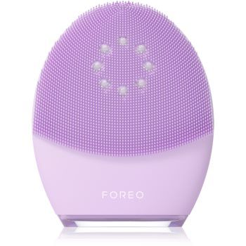 FOREO LUNA™4 Plus dispozitiv sonic de curățare cu funcție termică și masaj ferm