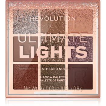 Makeup Revolution Ultimate Lights paletă cu farduri de ochi