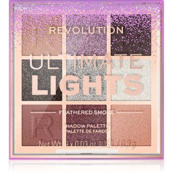 Makeup Revolution Ultimate Lights paletă cu farduri de ochi