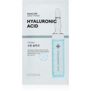 Missha Mascure Hyaluronic Acid mască textilă hidratantă