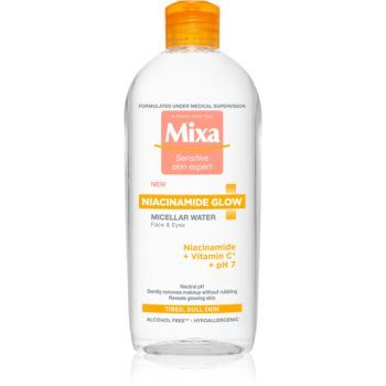 MIXA Niacinamide Glow apa cu particule micele pentru o piele mai luminoasa de firma originala