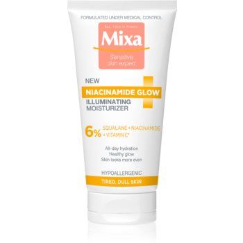 MIXA Niacinamide Glow crema iluminatoare cu efect de hidratare