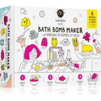 Nailmatic DIY KIT Bath Bomb Maker set pentru fabricarea bombelor de baie efervescente