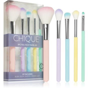 Royal and Langnickel Chique Pastel set perii machiaj (pentru look perfect)