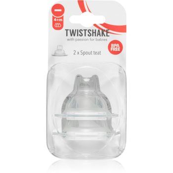 Twistshake Spout Teat tetină pentru biberon