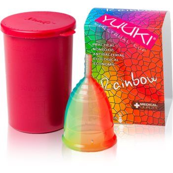 Yuuki Rainbow Line 1 + cup cupe menstruale