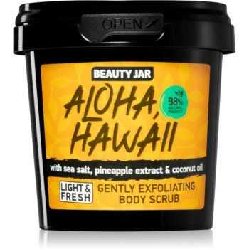 Beauty Jar Aloha, Hawaii exfoliant delicat pentru corp cu sare de mare