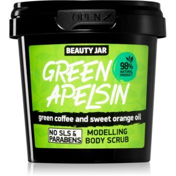 Beauty Jar Green Apelsin exfolieri fortifiant cu extract de cafea ieftin