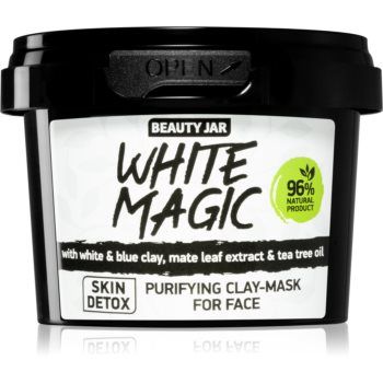 Beauty Jar White Magic masca de fata pentru curatare cu efect de hidratare