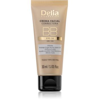 Delia Cosmetics BB crema de fata tonifianta SPF 30 ieftina