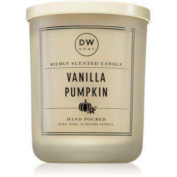 DW Home Signature Vanilla Pumpkin lumânare parfumată I.