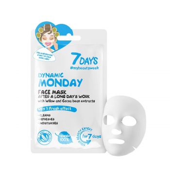 Dynamic Monday - Face Sheet Mask After a Long Working Day 28 gr de firma originala