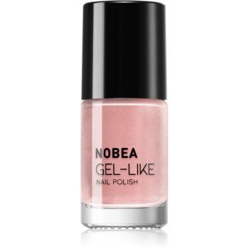 NOBEA Metal Gel-like Nail Polish lac de unghii cu efect de gel