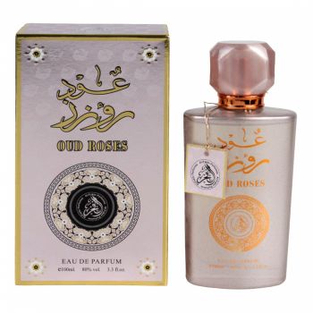 Parfum oriental dama Oud Roses by Al-Fakhr Eau De Parfum, 100 ml la reducere
