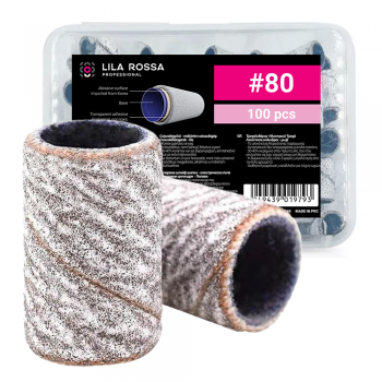 Rezerve smirghel pentru pila electrica, 100 bucati, zebra, #80