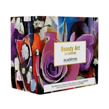 Set cadou Revitalizare Academie Beauty Art Box Le Cubisme Seve Miracle Crema zi si nopate 1x50ml + Serum contur ochi 1x15ml