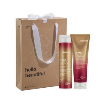 Set Joico K-PAK Color Therapy - Pachet de ingrijire pentru par vopsit, sampon 300ml + balsam 250ml