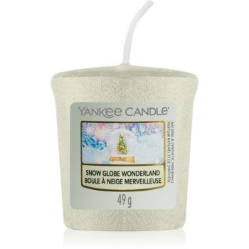 Yankee Candle Snow Globe Wonderland 1 Mini Votive lumânare votiv I.