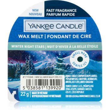 Yankee Candle Winter Night Stars ceară pentru aromatizator
