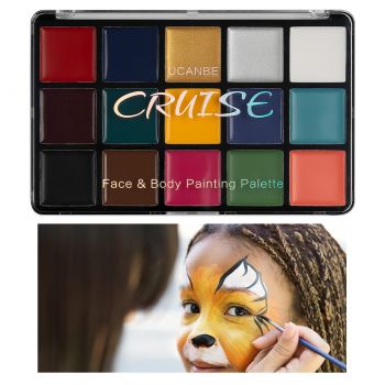 Paleta Machiaj Multicolora UCANBE, Cruise Face&Body Painting Palette de firma originala
