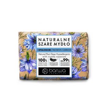 Sapun hipoalergenic cu macerat de chimen negru Natural Plant, Barwa Cosmetics, 90 g
