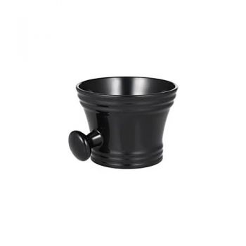 Vas din Plastic pentru Spuma de Ras Negru