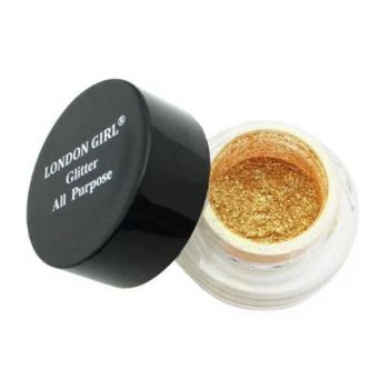 Pigment Machiaj London Girl All Purpose Glitter, 3D Gold, 2g