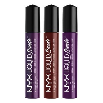 Set De 3 Rujuri Lichide Mate Nyx Professional Makeup Liquid Suede Cream - 10