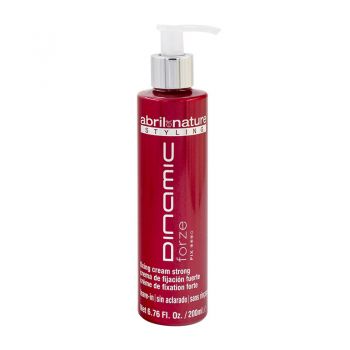 Crema fixativa cu efect antifrizz si protectie termica pentru par Dinamic Cream Abril et Nature, 200 ml