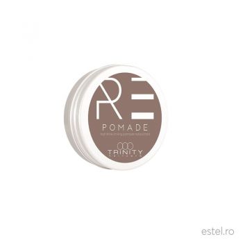 Crema pasta pentru par, fixare elastica Pomade Reload Trinity Haircare, 100 ml