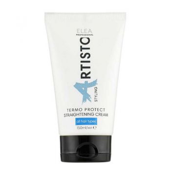 Crema protectie termica pentru indreptarea parului Elea Professional Artisto, 150 ml