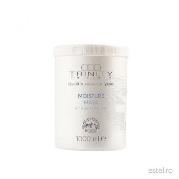 Masca hidratanta cu aloe vera pentru par Essentials Moisture Trinity Haircare, 1000 ml la reducere
