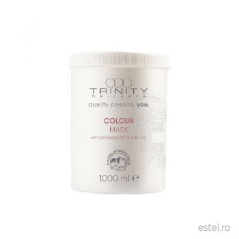 Masca ingrijire complexa si protectie UV pentru par vopsit Essentials Colour Trinity Haircare, 1000 ml