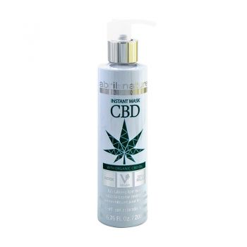 Masca revitalizanta cu ulei organic din seminte de canepa pentru par CBD Nutrition Abril et Nature, 200 ml ieftina