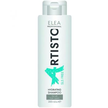 Sampon fara sulfati hidratare intensa pentru par Elea Professional Artisto, 200 ml