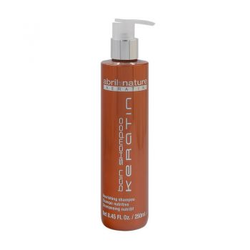 Sampon regenerator cu keratina pentru par degradat Keratin Abril et Nature, 250 ml