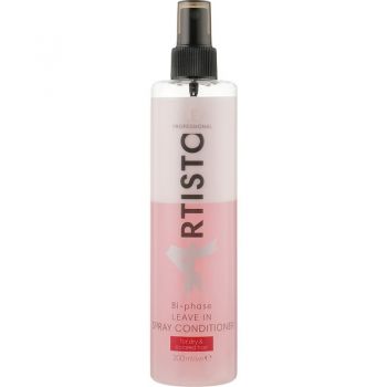 Spray-conditioner bifazic protectie termica pentru par uscat si vopsit Elea Professional Artisto, 300 ml