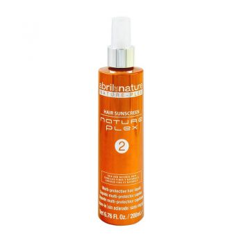 Spray protectie multifunctionala pentru par fin si natural Nature-Plex Abril et Nature, 200 ml