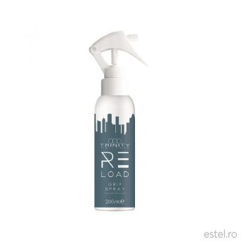 Spray texturizant Grip Spray, fixare puternica, Reload Trinity Haircare, 200 ml de firma original