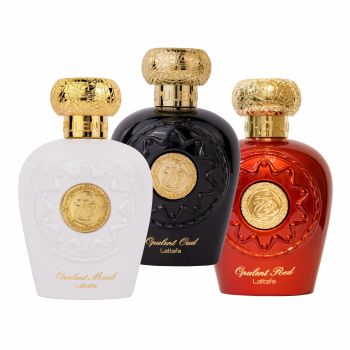 Pachet 3 parfumuri best seller, Opulent Musk 100 ml, Opulent Oud 100 ml si Opulent Red 100 ml de firma original