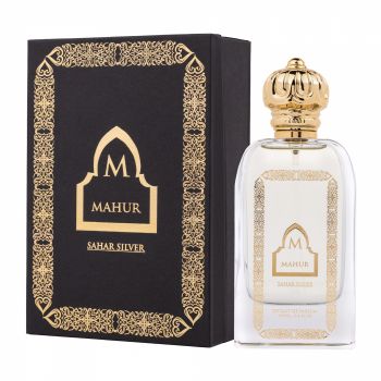 Parfum arabesc Sahar Silver, apa de parfum 100 ml, barbati de firma original