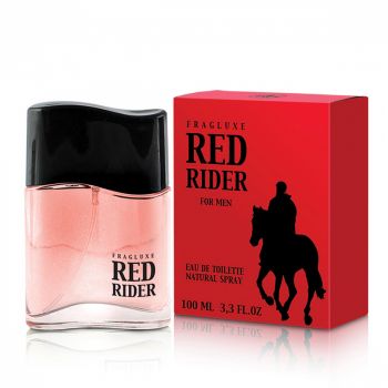 Parfum Fragluxe Red Rider for Men Apa de Toaleta 100ml de firma original