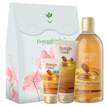 Set cadou femei, hidratare corp, cu ulei de argan