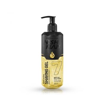 Gel de ras Nish Man Gold One 400 ml