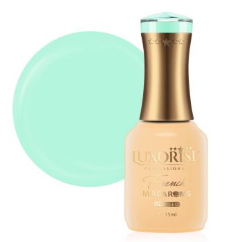 Oja Semipermanenta LUXORISE French Macarons Collection - Green Apple 15ml de firma originala