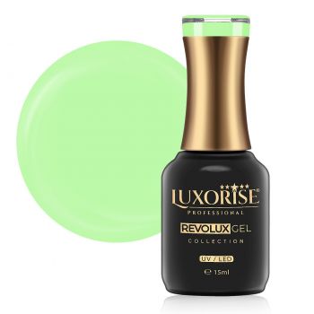 Oja Semipermanenta Revolux LUXORISE, Lime Style 15ml de firma originala