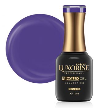 Oja Semipermanenta Revolux LUXORISE, Purple Whistle 15ml de firma originala