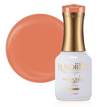 Oja Semipermanenta Winter Collection LUXORISE, Orange Dessert 15ml de firma originala