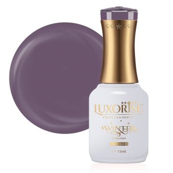 Oja Semipermanenta Winter Collection LUXORISE, Purple Bells 15ml de firma originala