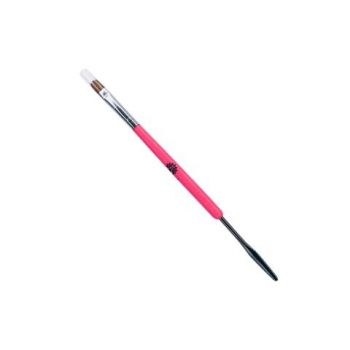 Pensula Unghii pentru Poly Gel. Pink Nr. 6 ieftina